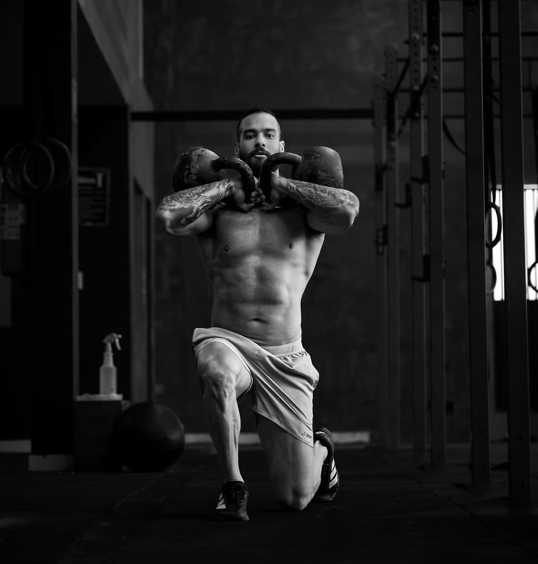 Atleta da Forging Performance em treinamento
